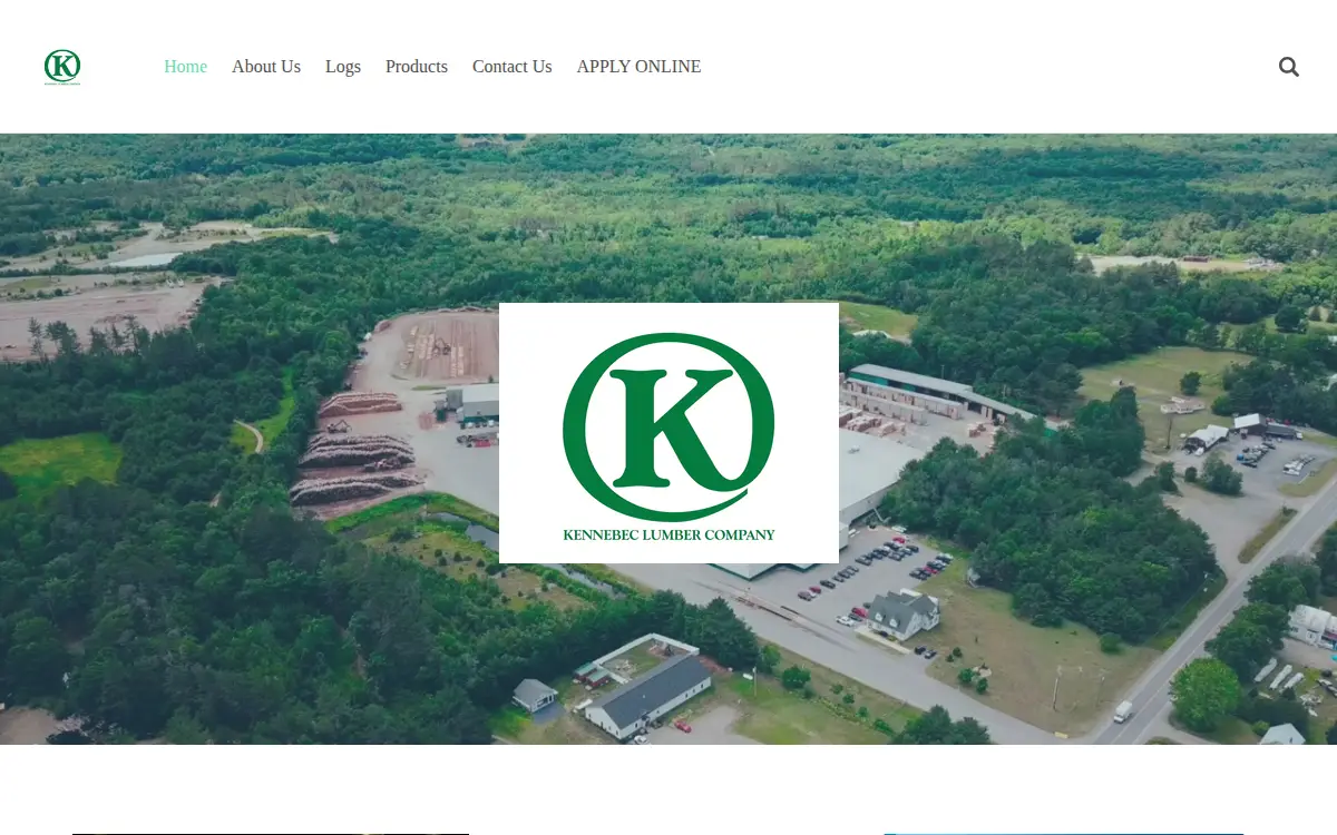 Homepage of Kennebec Lumber CO
