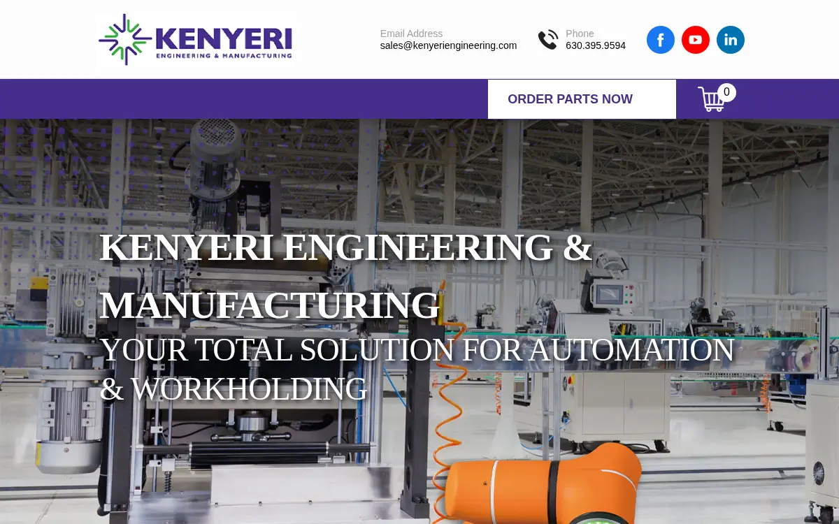 Homepage of Kenyeri Consulting, LLC