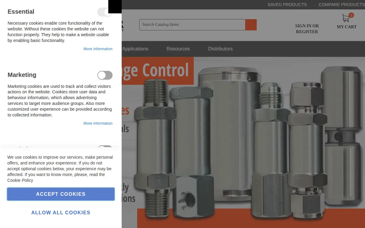 Homepage of Kepner Products CO