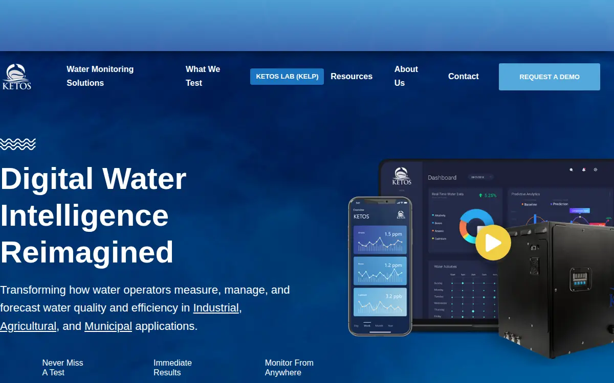 Homepage of Ketos, INC