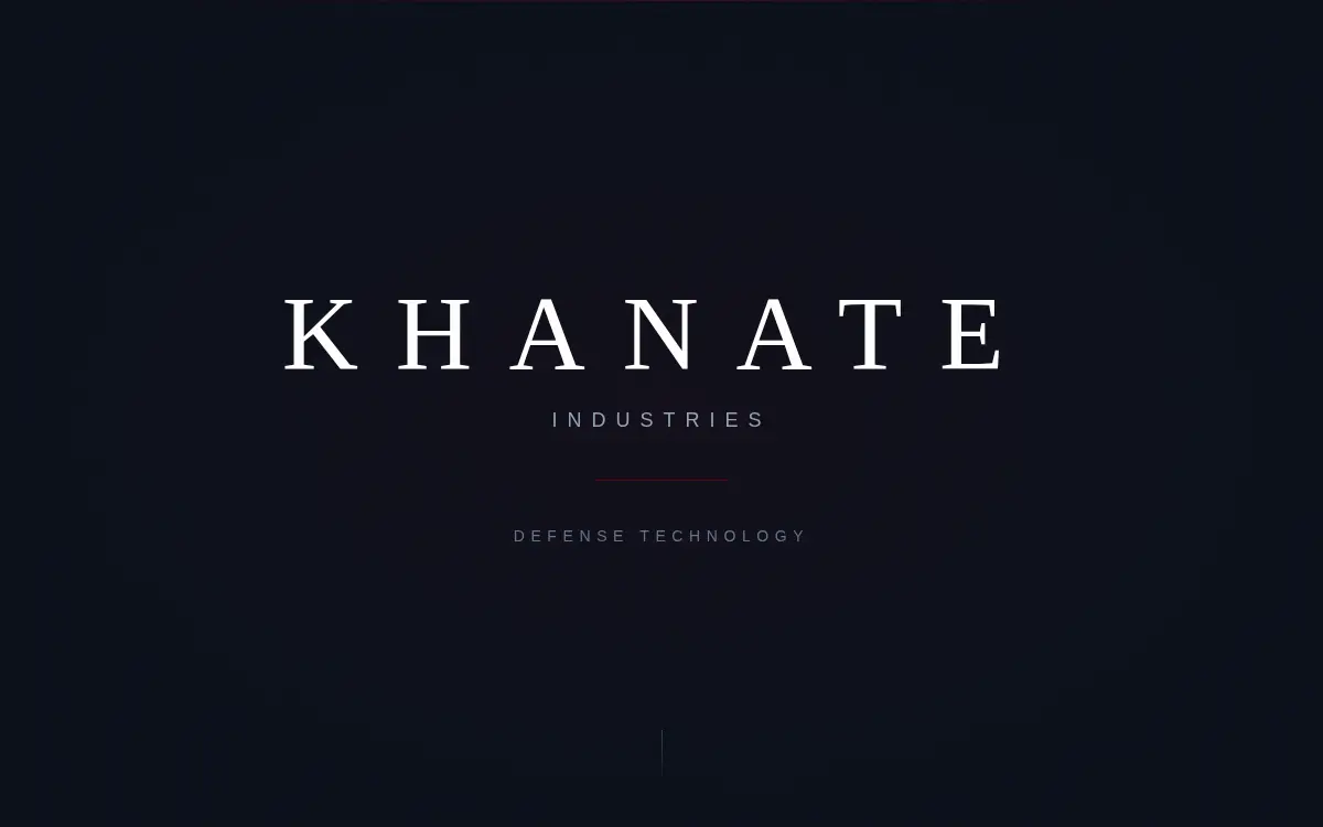 Homepage of Khanate Industries LLC