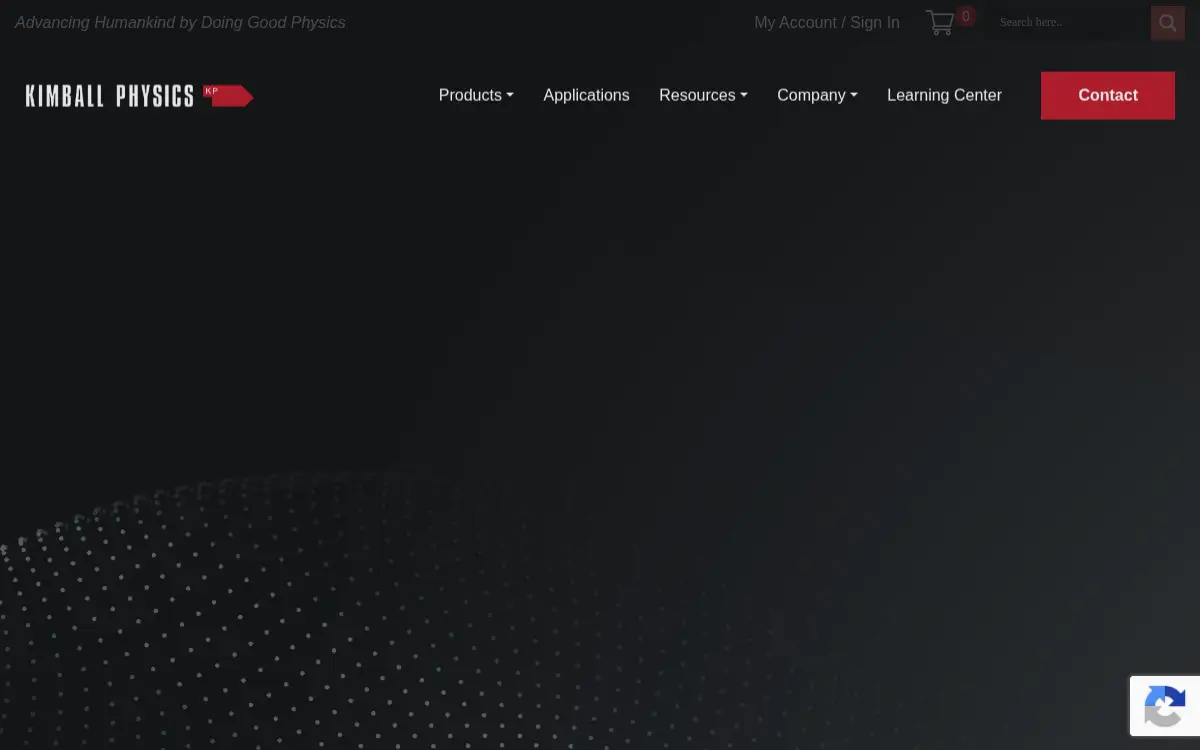 Homepage of Kimball Physics INC