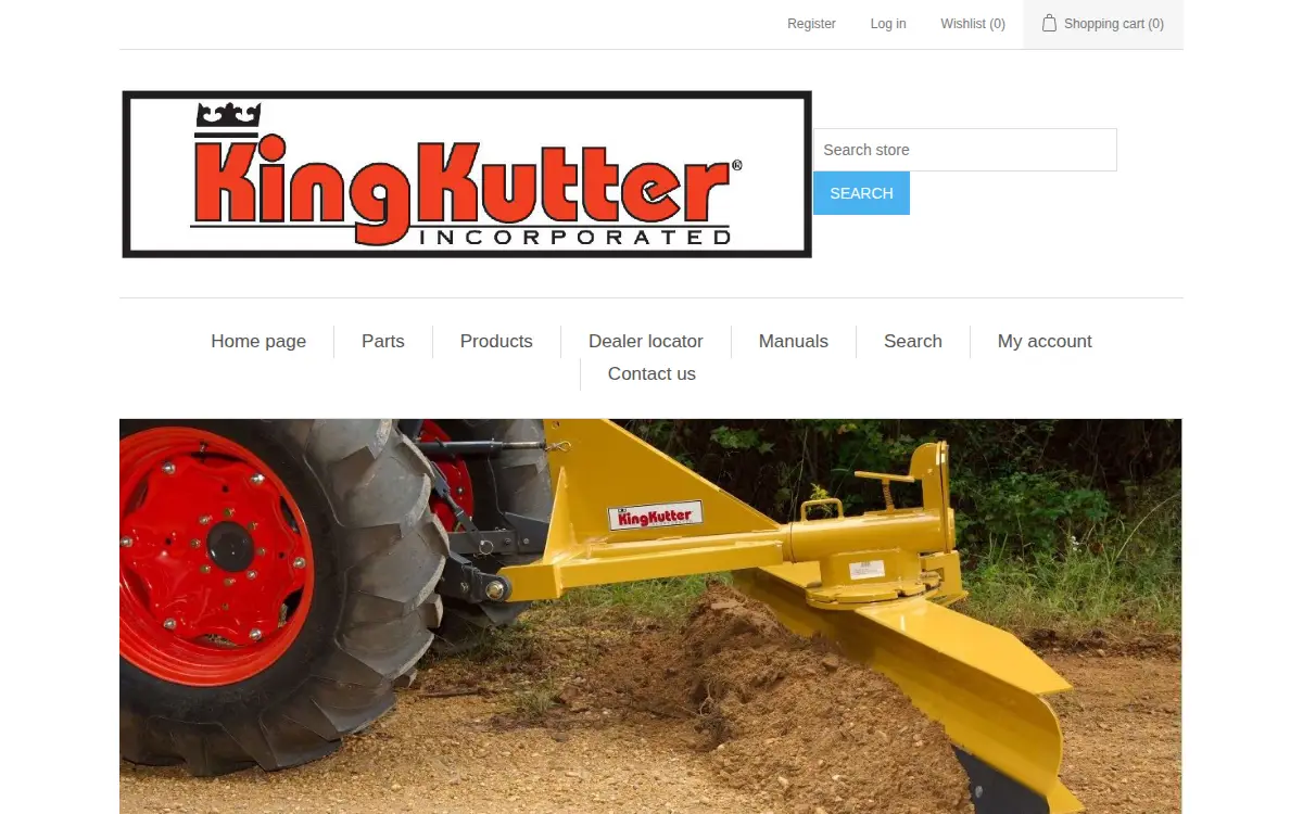 Homepage of King Kutter Ii INC