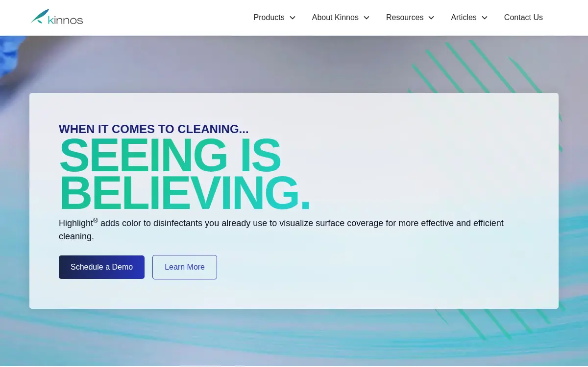 Homepage of Kinnos INC.
