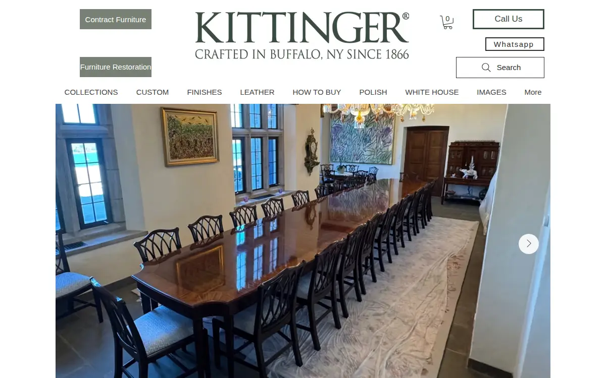 Homepage of The Kittinger Company, INC.