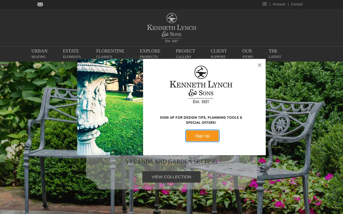 Homepage of Kenneth Lynch & Sons, Incorporated