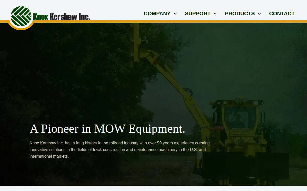 Homepage of Knox Kershaw INC