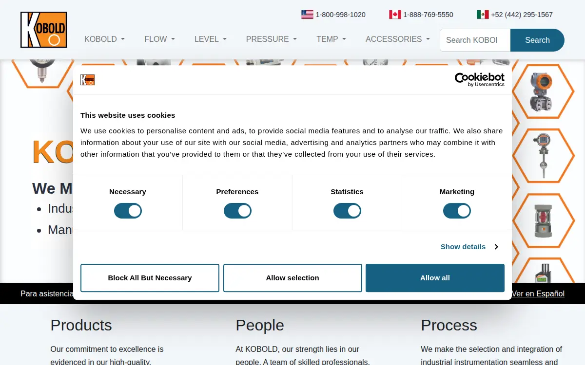 Homepage of Kobold Instruments INC