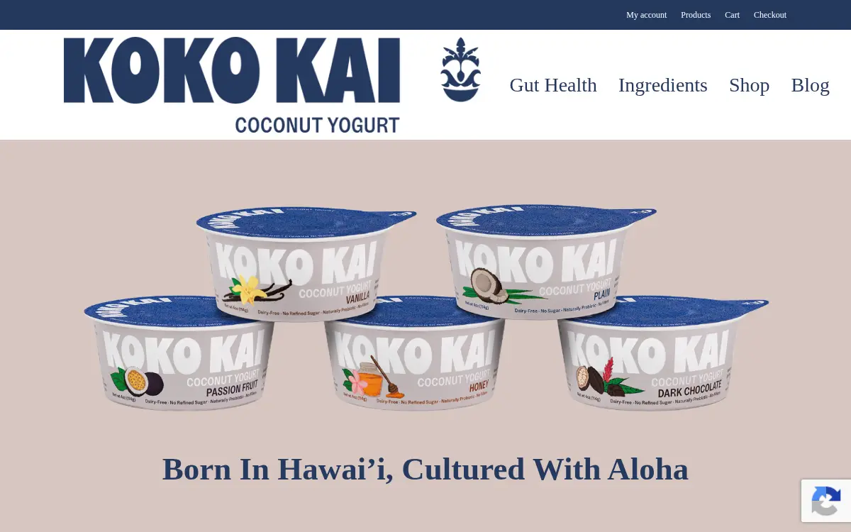 Homepage of Koko Kai Foods LLC