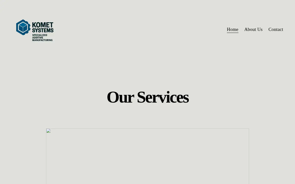 Homepage of Komet LLC