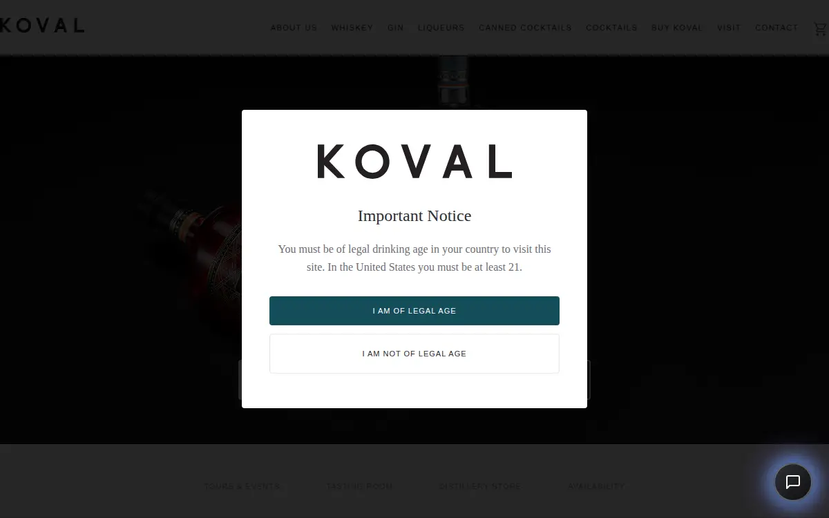 Homepage of Koval INC.