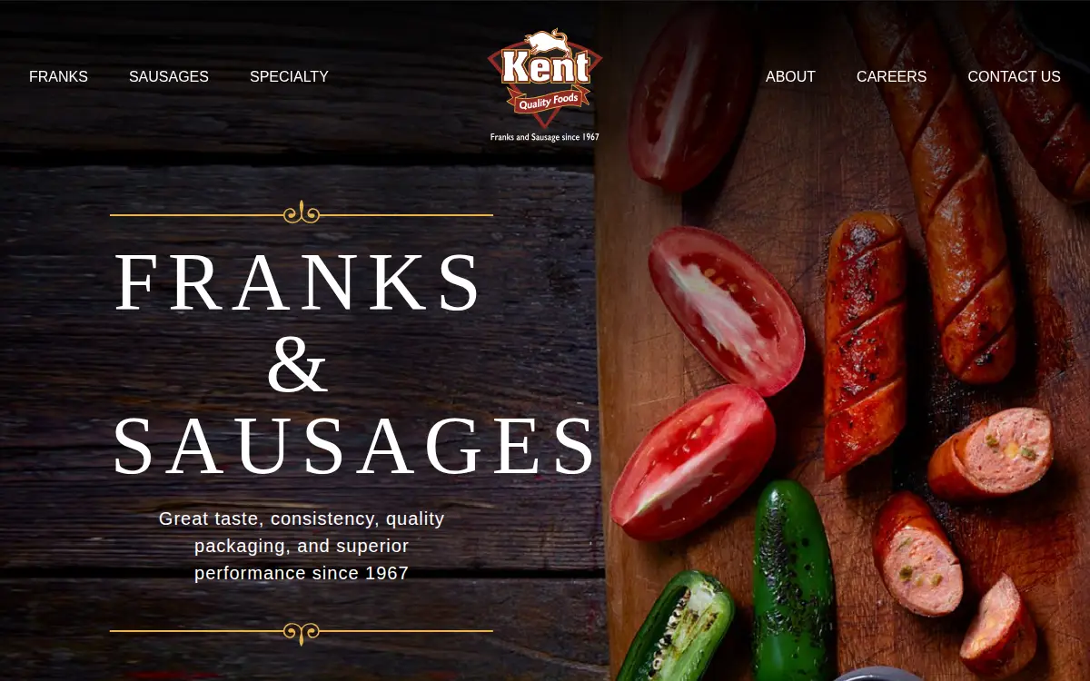 Homepage of Kent Quality Foods INC
