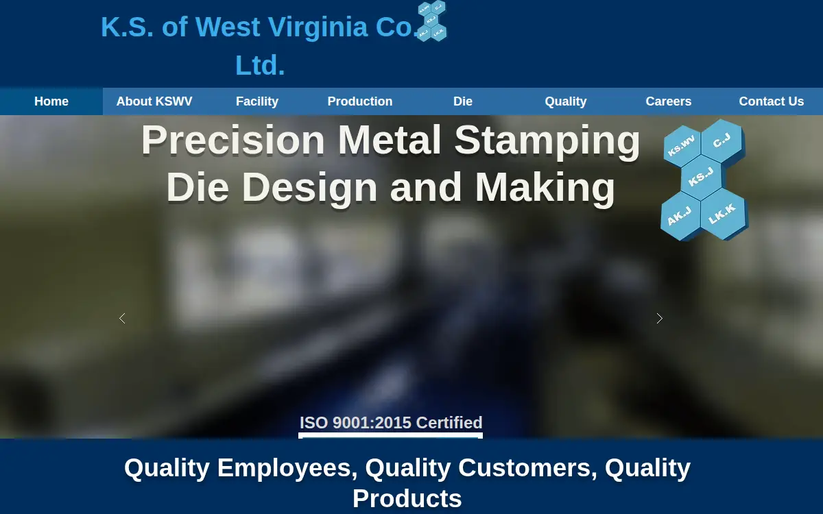 Homepage of K.s. of West Virginia CO. LTD.
