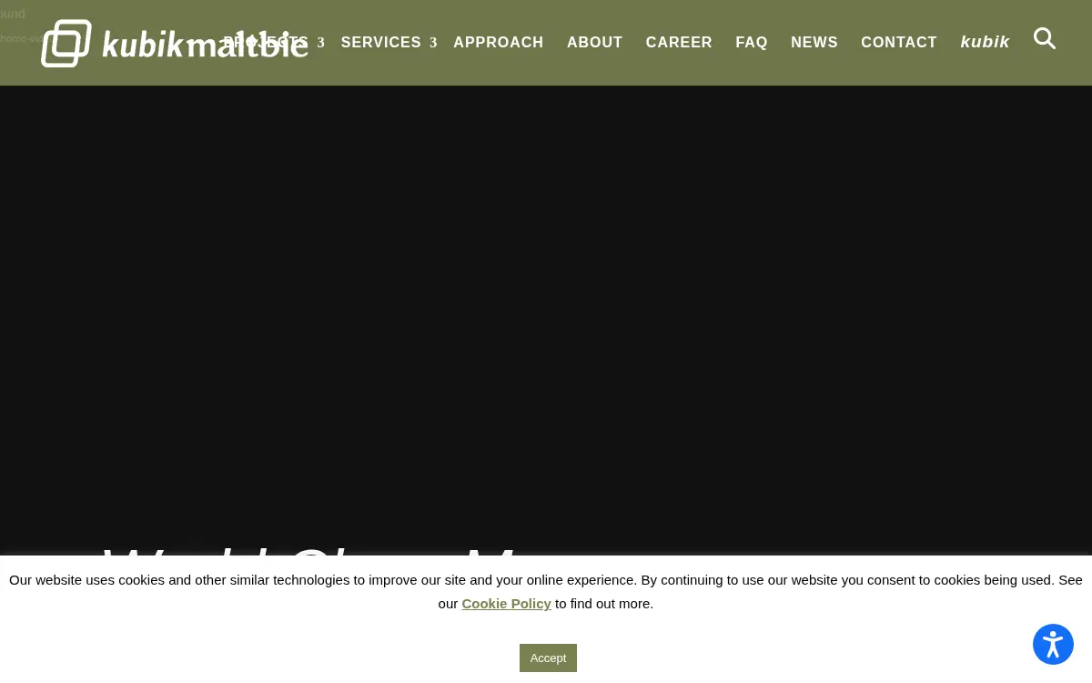 Homepage of Kubik Maltbie, INC