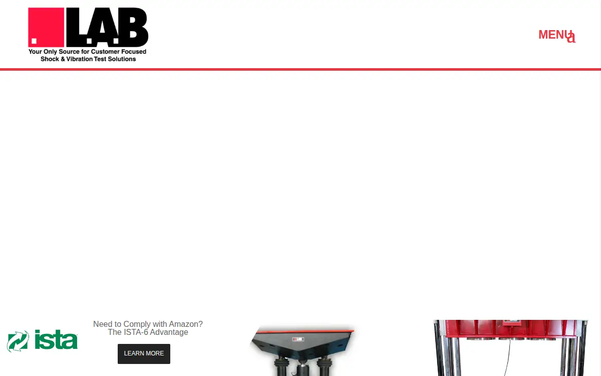 Homepage of L.a.b Equipment LLC