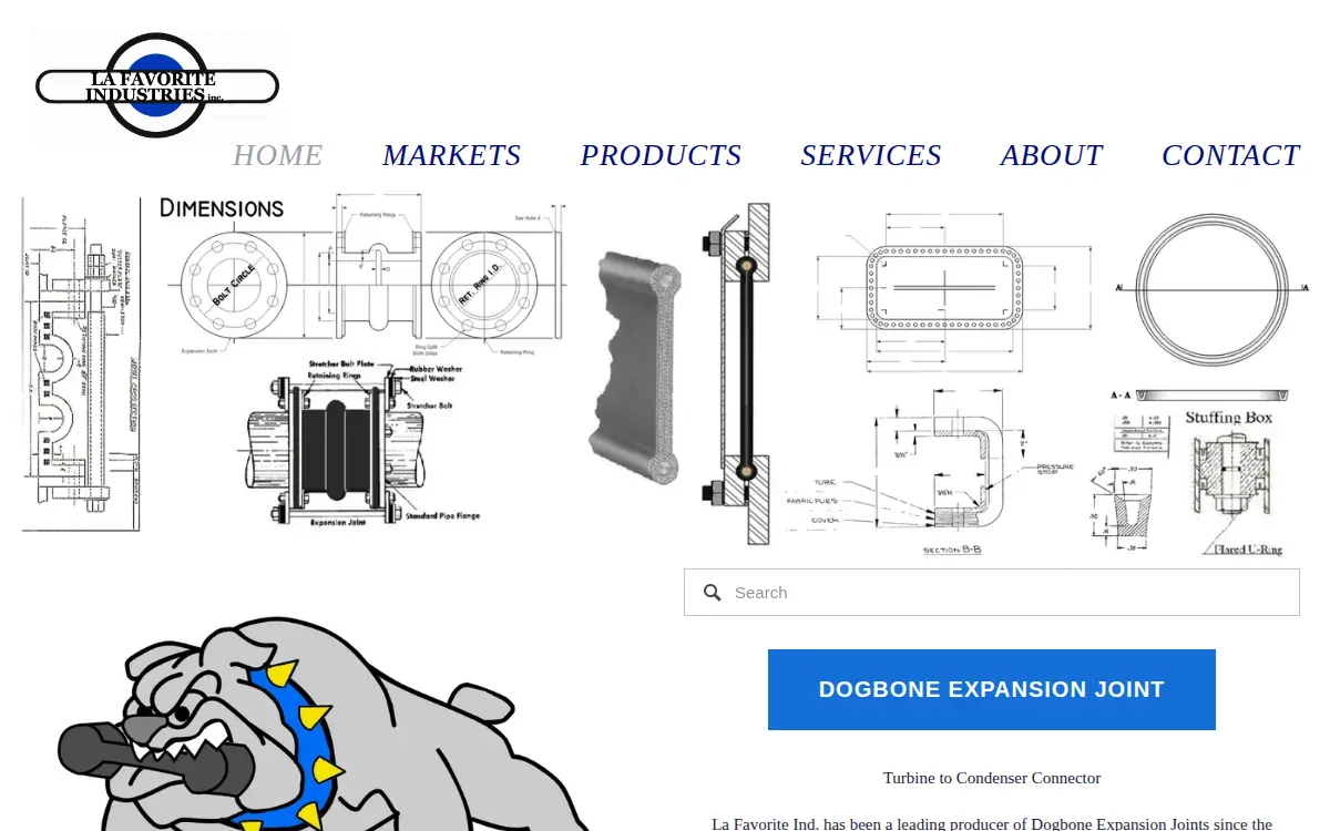 Homepage of La Favorite Industries INC.