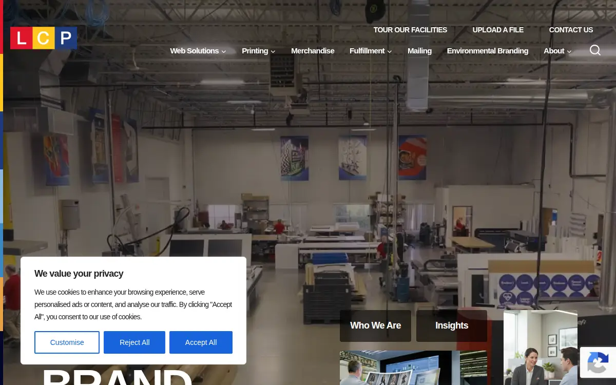 Homepage of Lake County Press INC