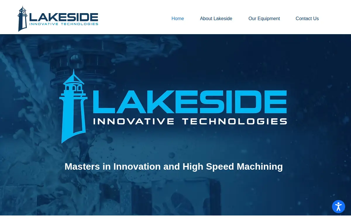 Homepage of Sepac Machining, LLC