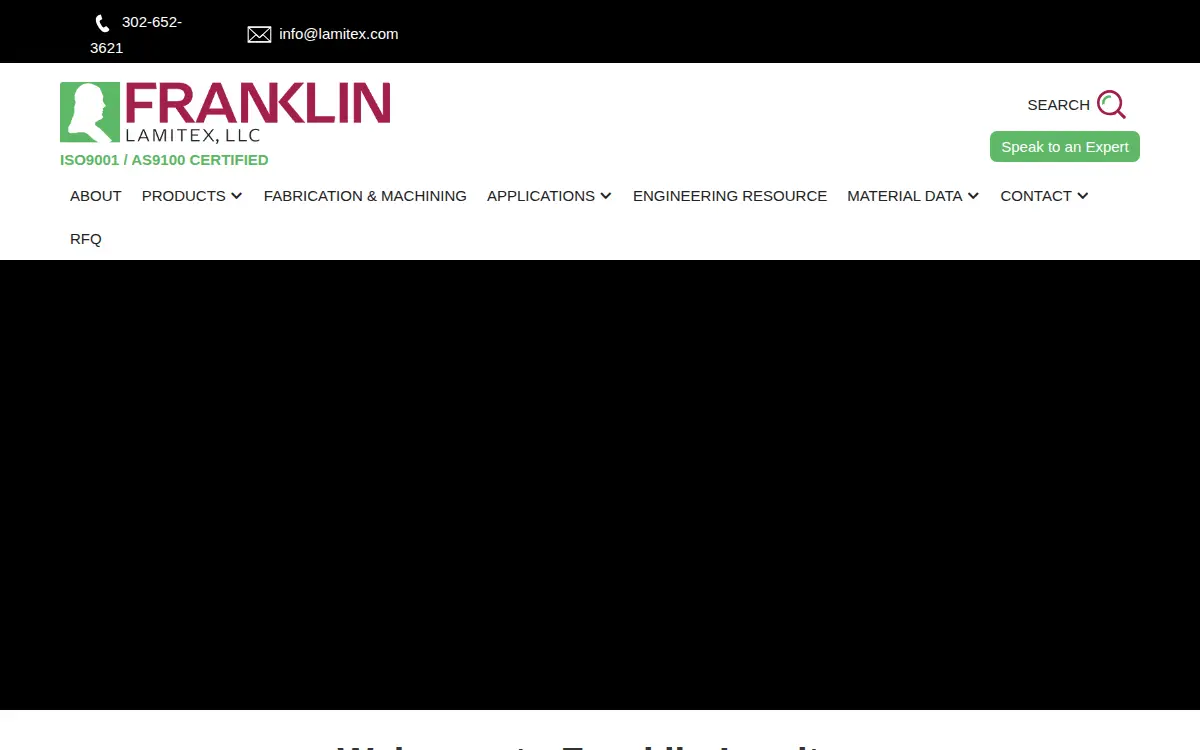 Homepage of Franklin Fibre-lamitex CORP