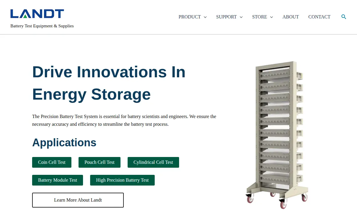 Homepage of Landt International INC