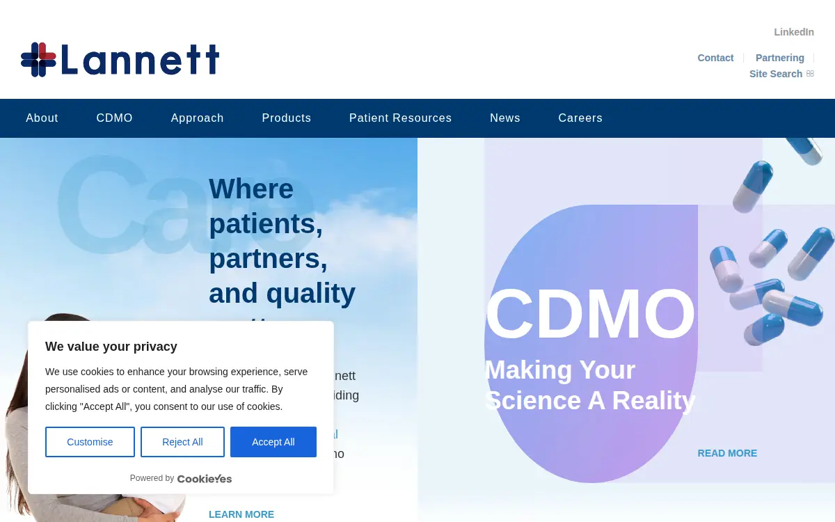 Homepage of Kremers Urban Pharmaceuticals INC.