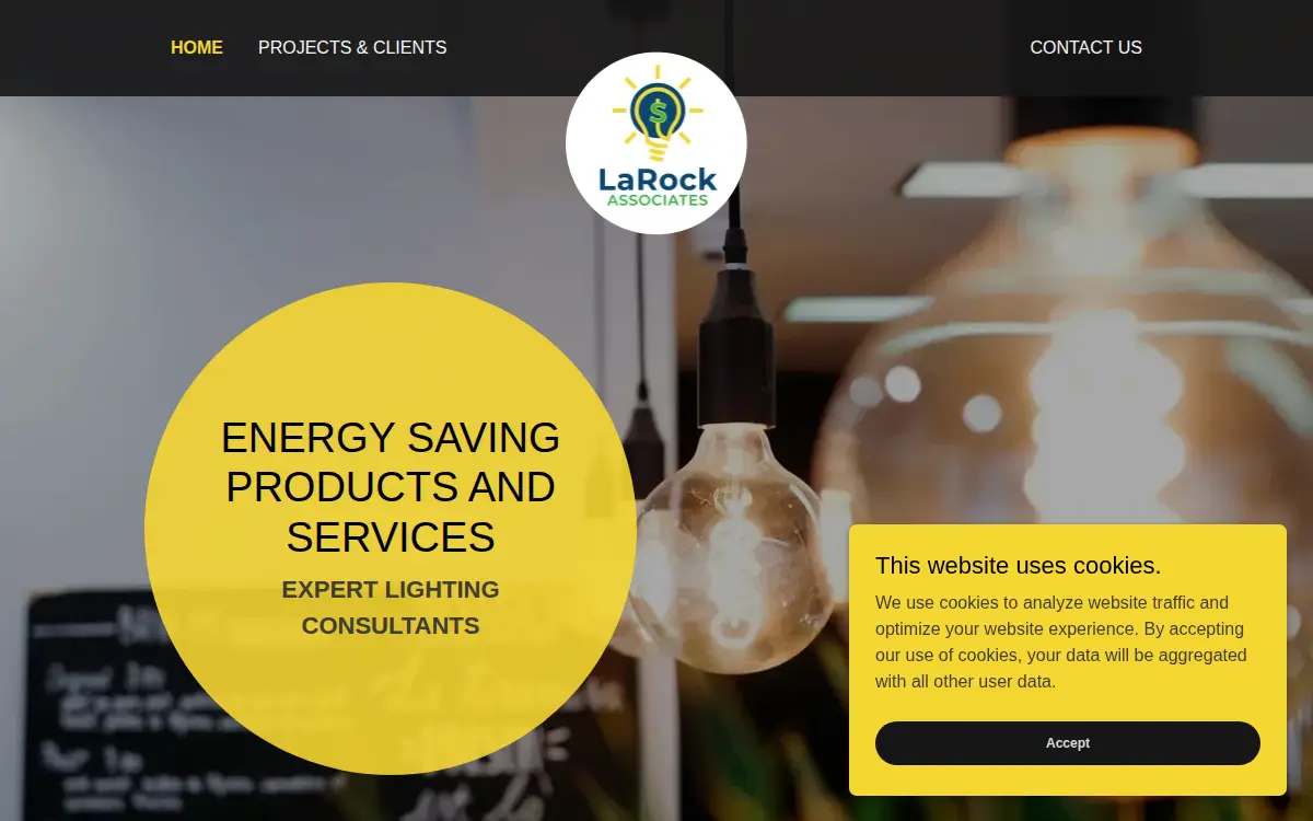 Homepage of Larock Associates, INC