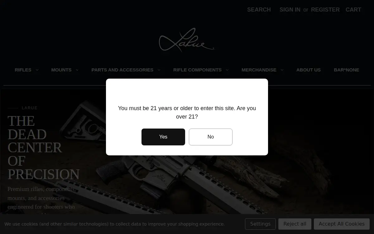 Homepage of Austin Precision Products Incorporated