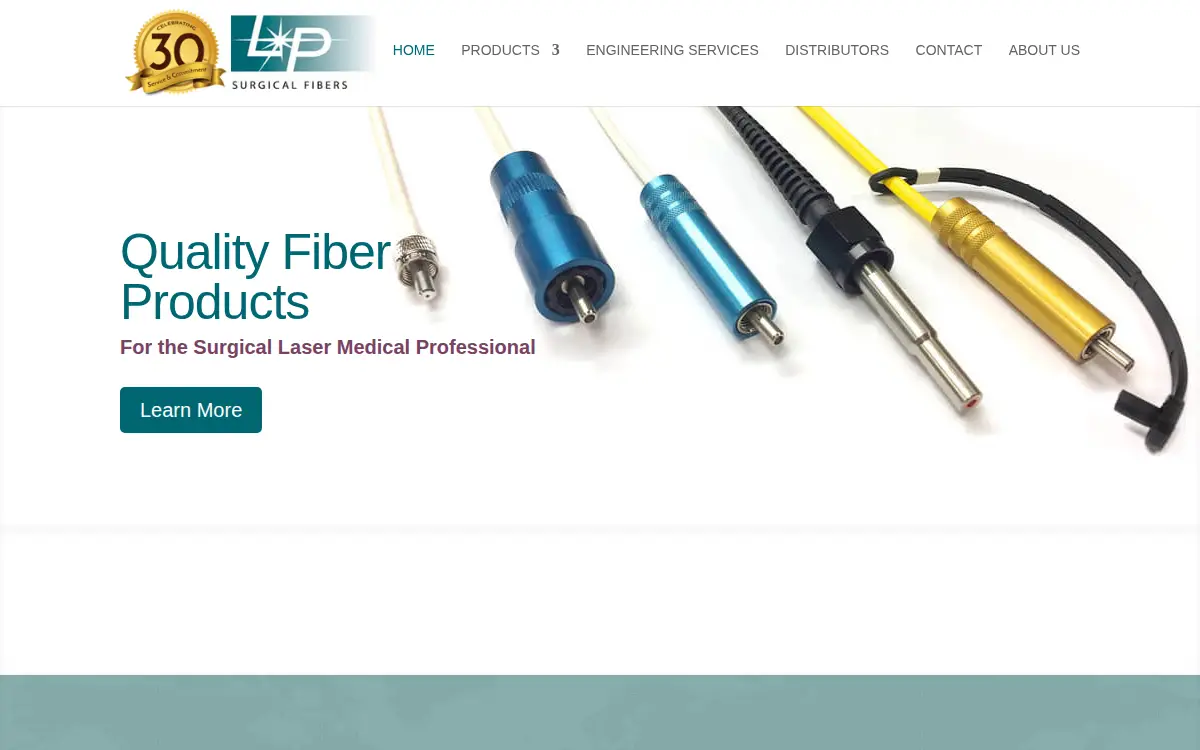 Homepage of Laser Peripherals, LLC