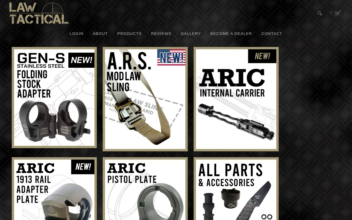 Homepage of Law Tactical LLC