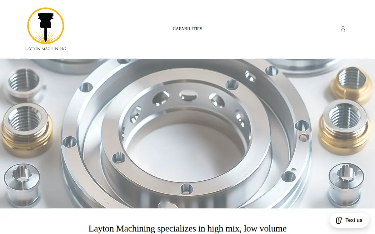 Homepage of Layton Group, LLC