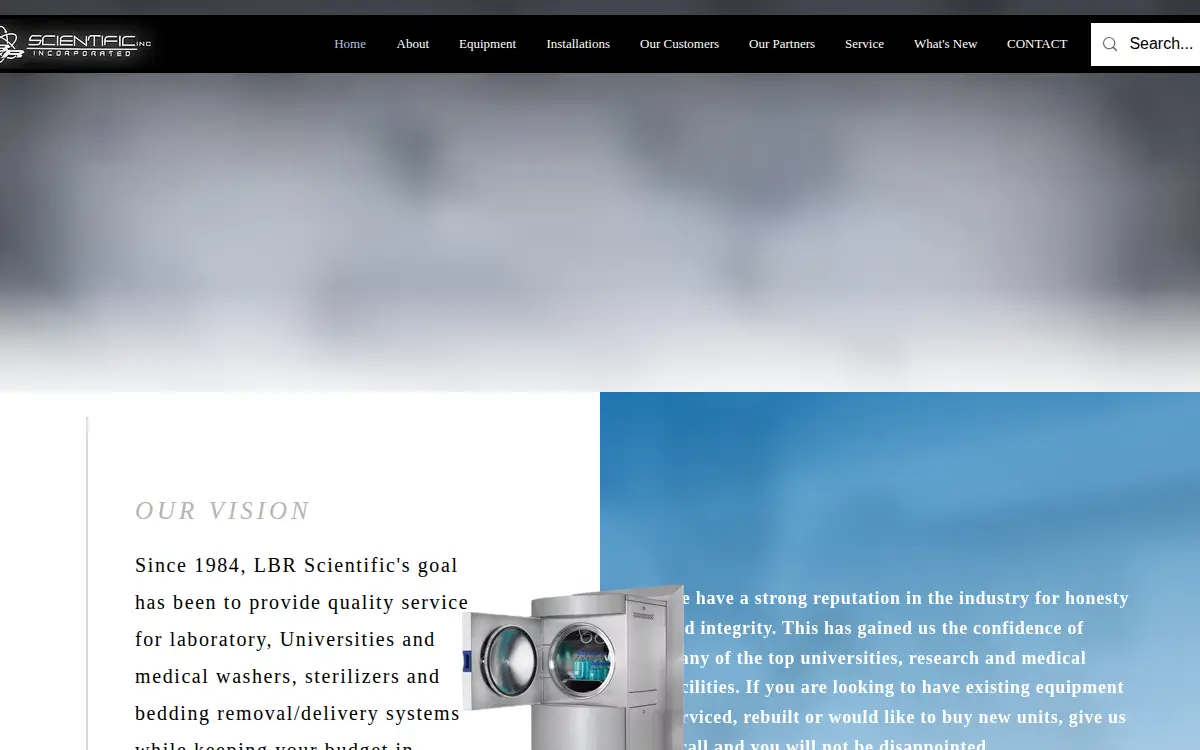 Homepage of Lbr Scientific INC