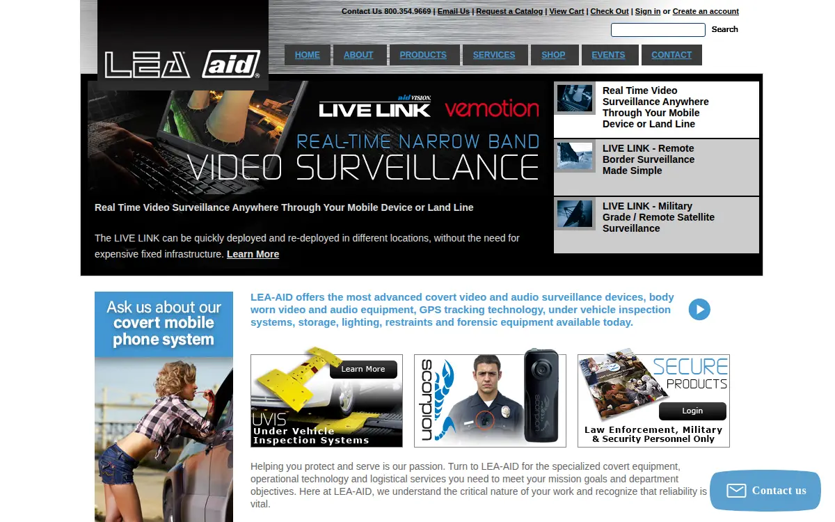 Homepage of Lea Aid Acquisition Company