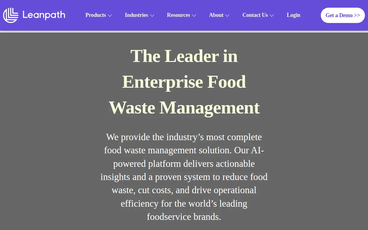 Homepage of Leanpath, INC.