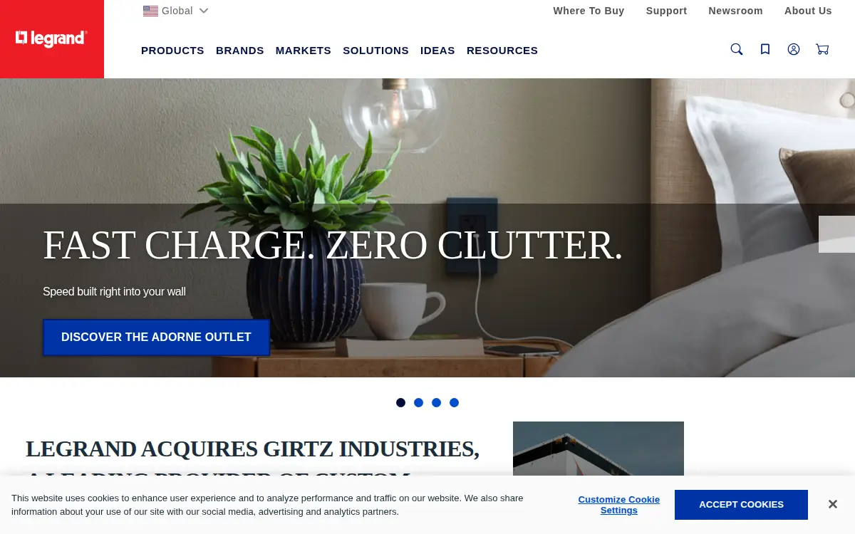 Homepage of The Wiremold CO
