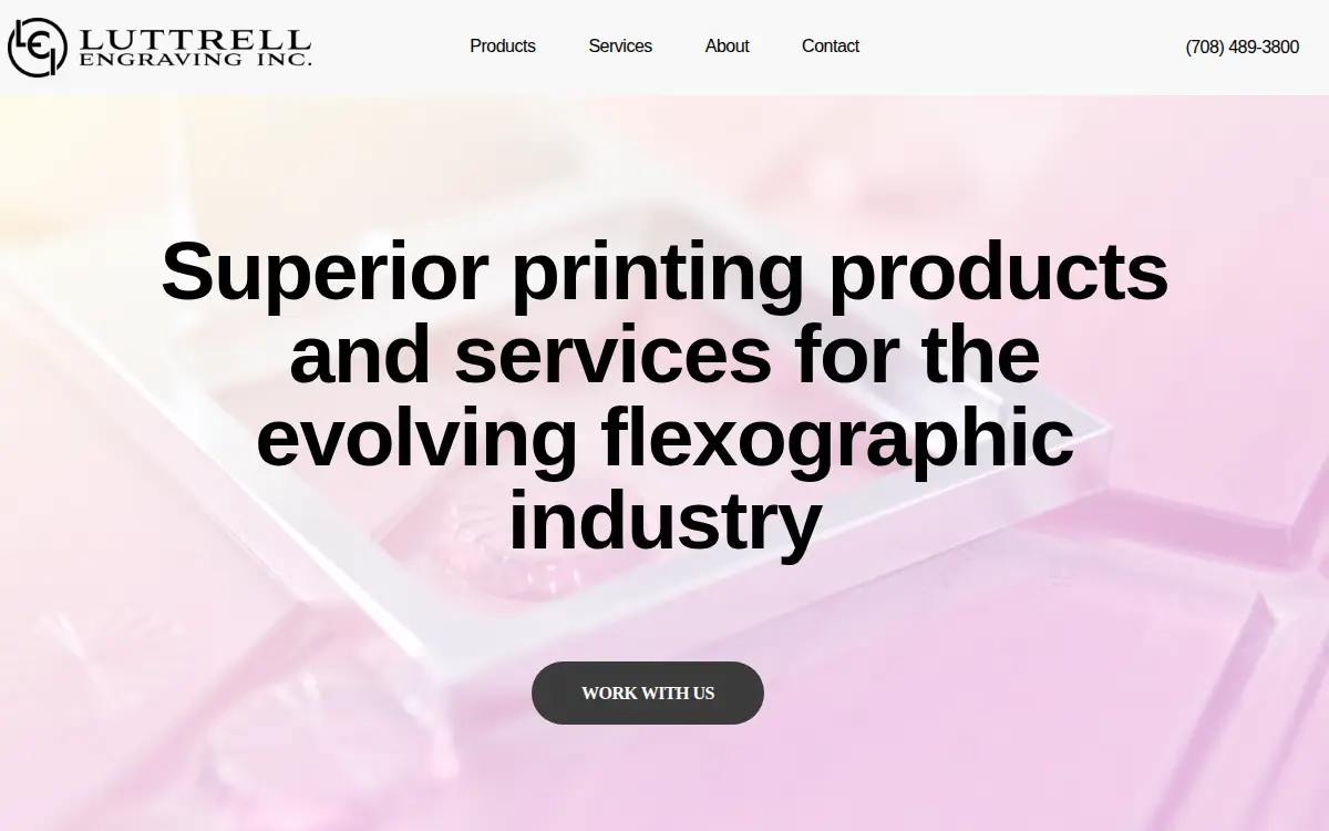 Homepage of Luttrell Engraving INC