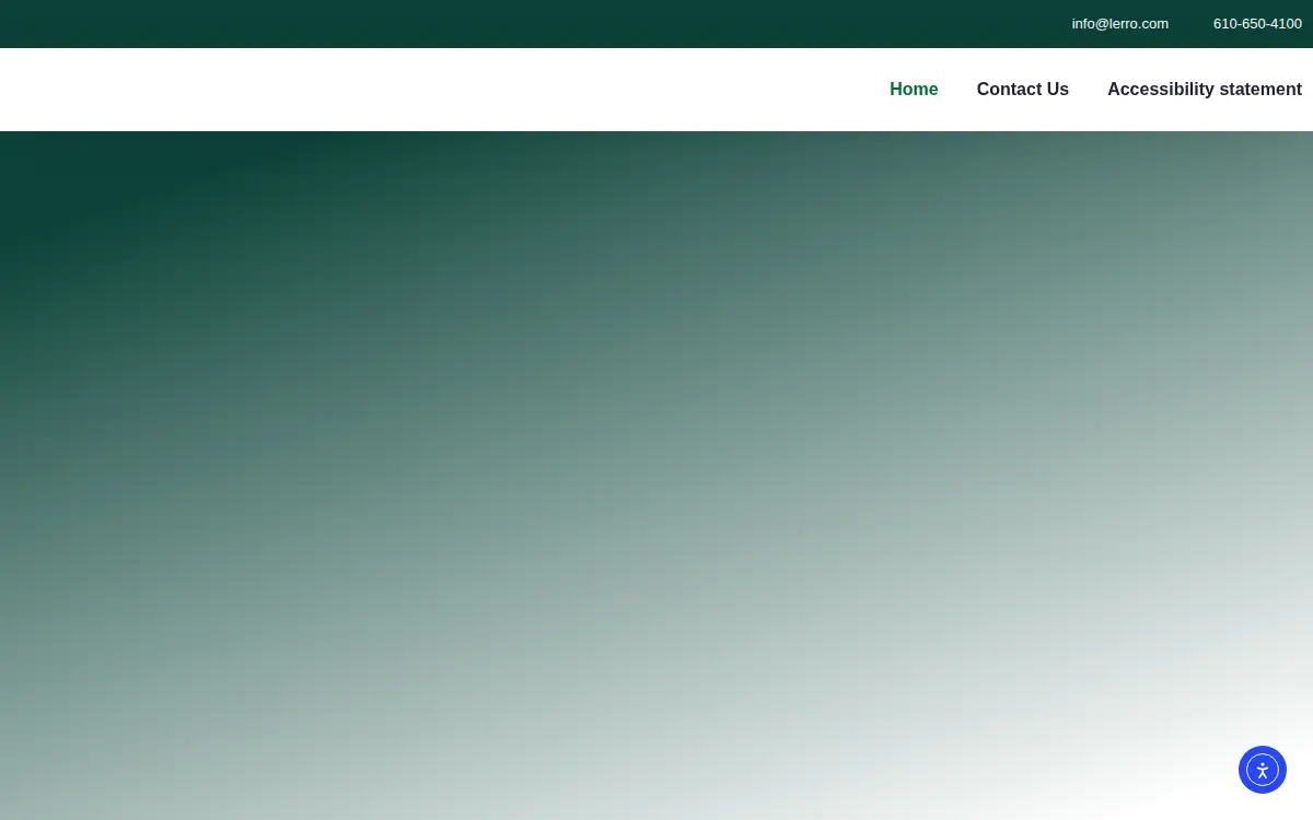 Homepage of Lerro CORP