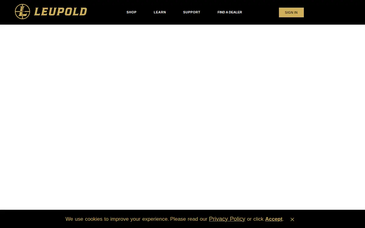 Homepage of Leupold & Stevens INC