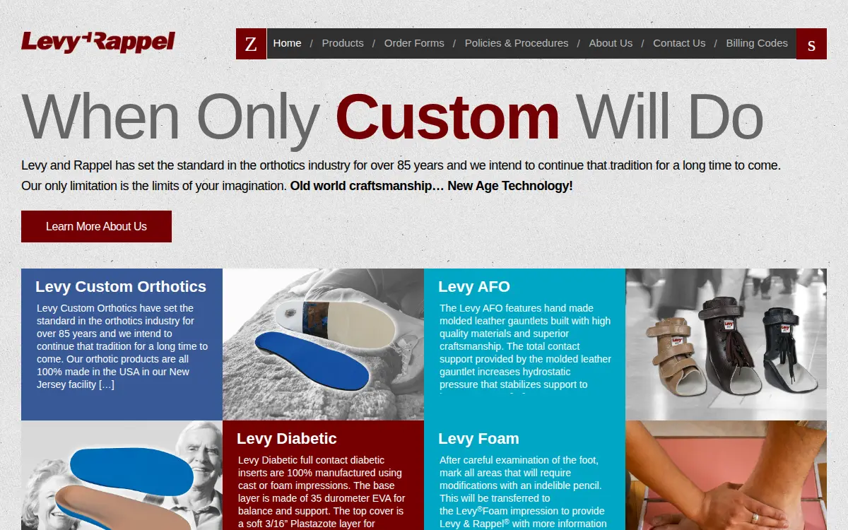 Homepage of Grateful Ped INC