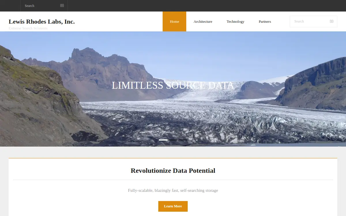 Homepage of Lewis Rhodes Labs INC