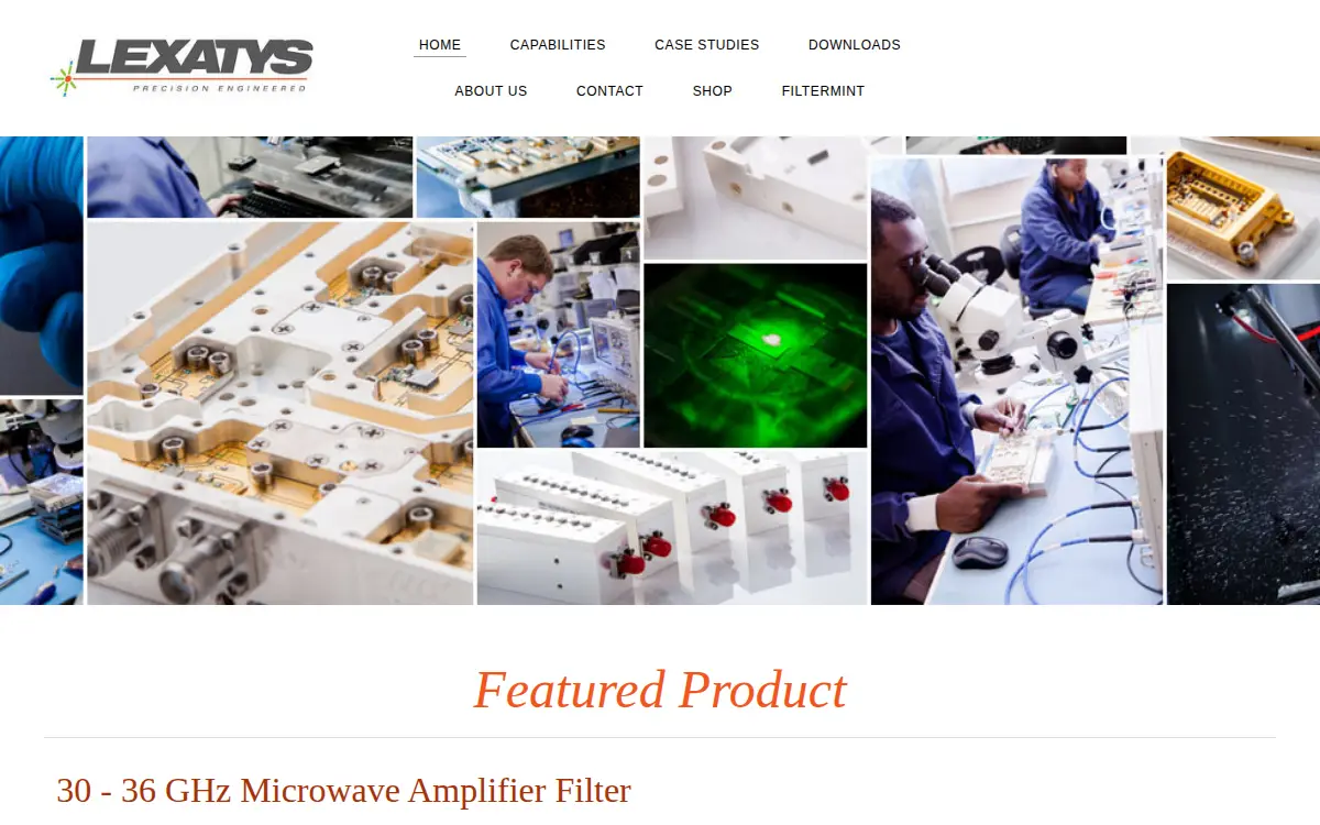 Homepage of Lexatys LLC