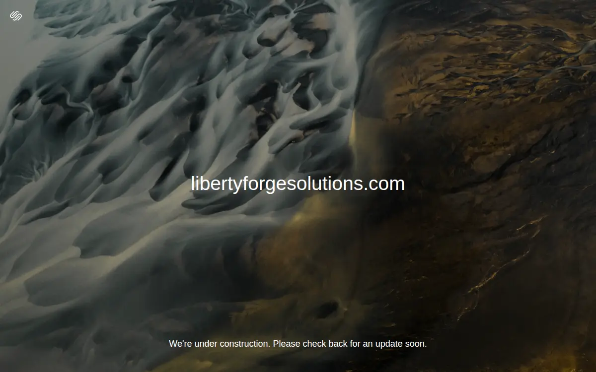 Homepage of Liberty Forge LLC