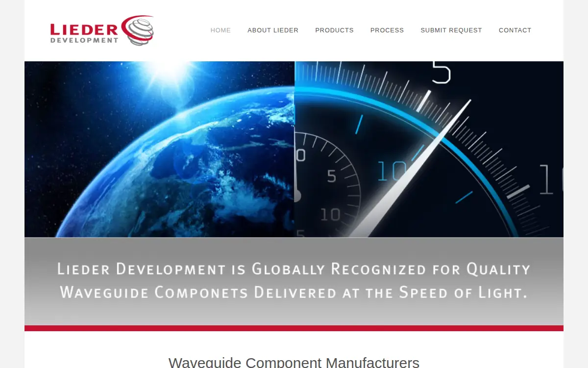 Homepage of Lieder Development, INC.