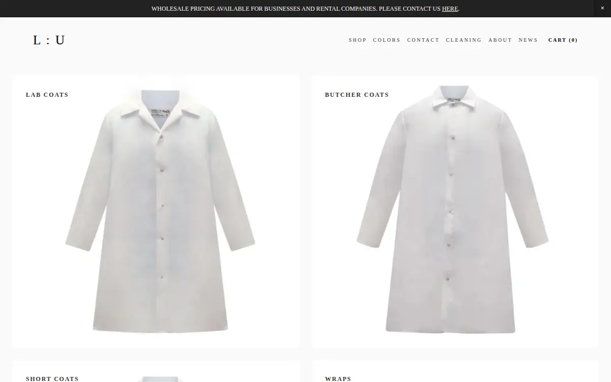 Homepage of Linens Usa, INC