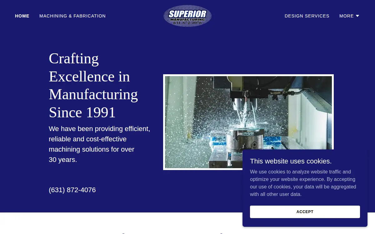 Homepage of Checkerwon Manufacturing LLC