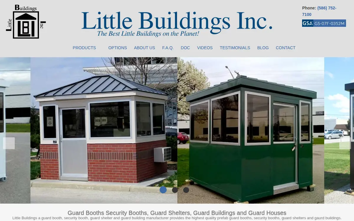 Homepage of Little Buildings INC