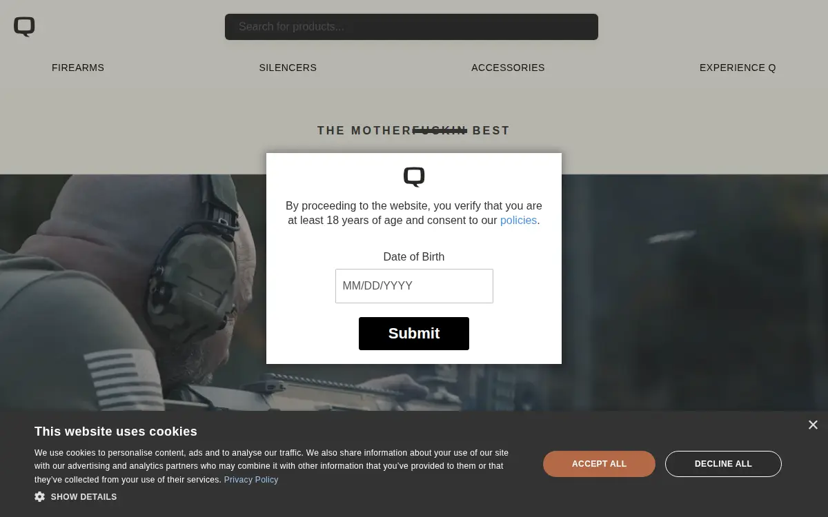 Homepage of Q LLC