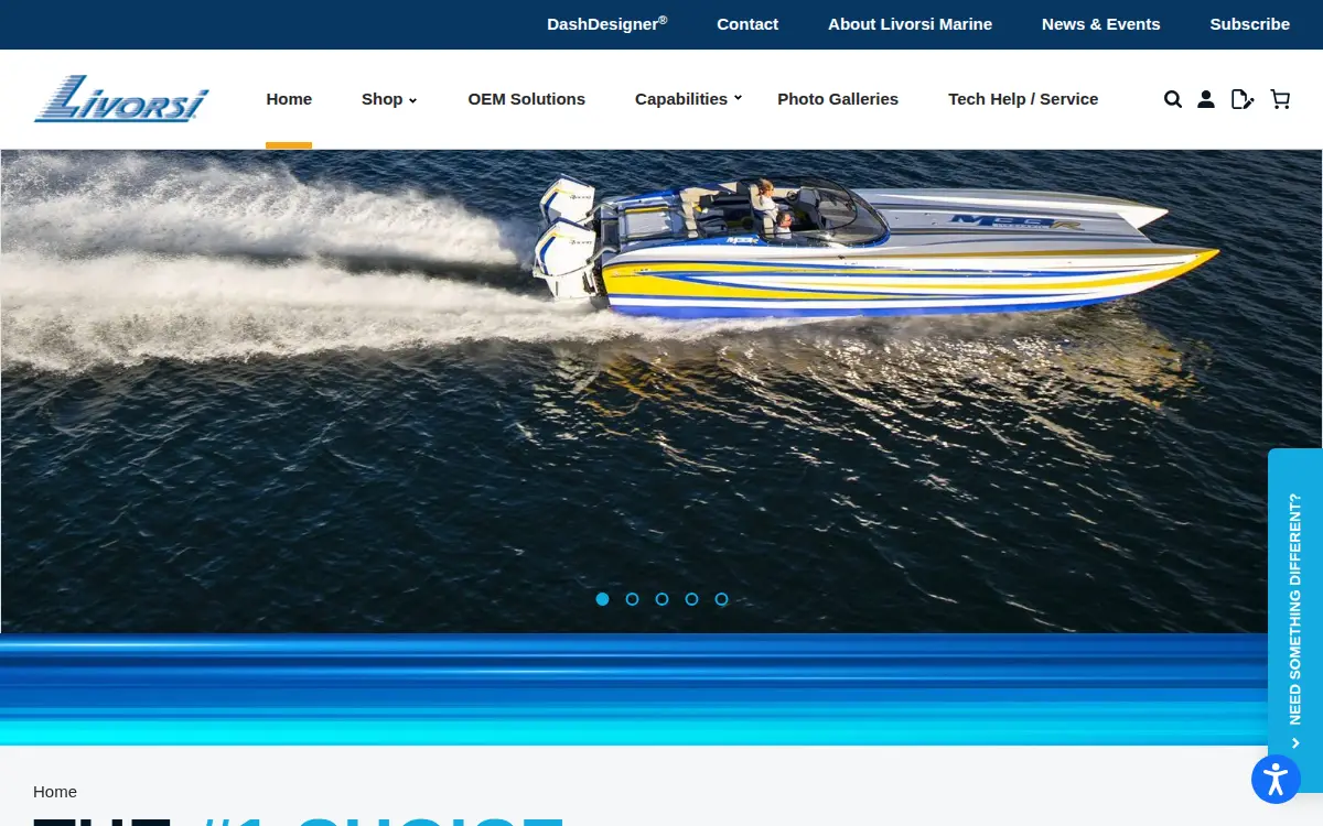 Homepage of Livorsi Marine INC