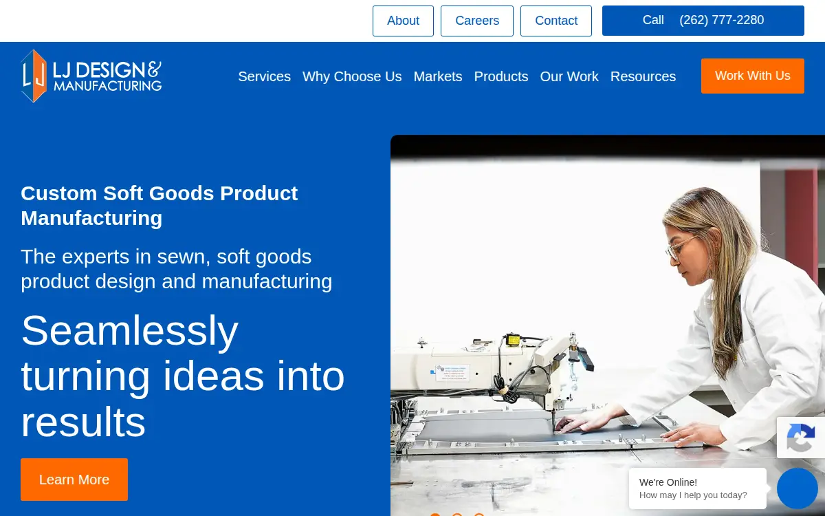 Homepage of Laacke & Joys Company , LLC