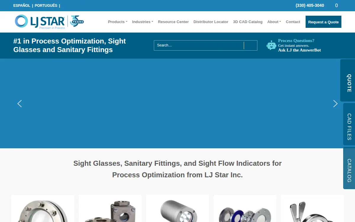 Homepage of L.j. Star Incorporated