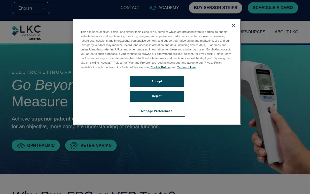 Homepage of Lkc Technologies, INC.